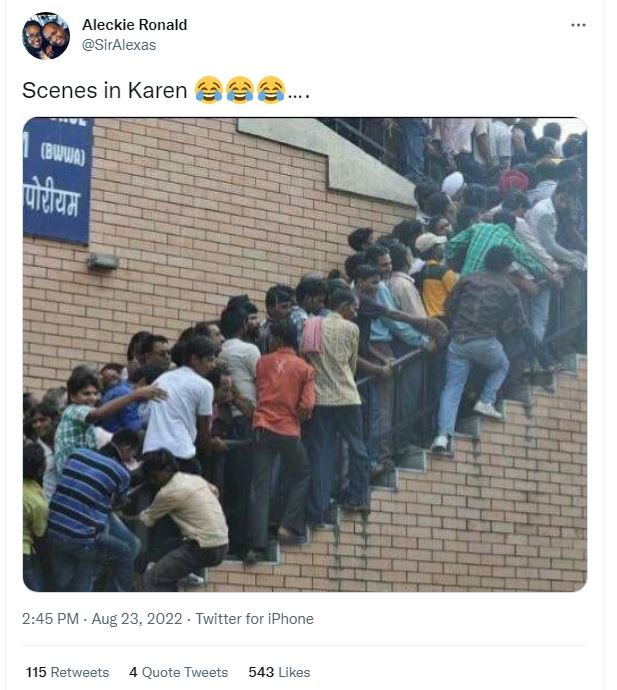 Aleckie ronald siralexas scenes in karen e wia pmun 245 pm . aug 23, twitter for