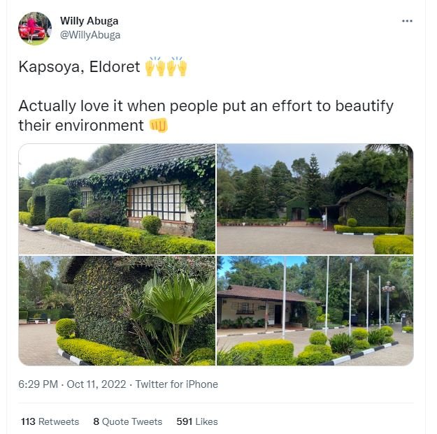 Willy abuga willyabuga kapsoya, eldoret actually love it when people put an effo