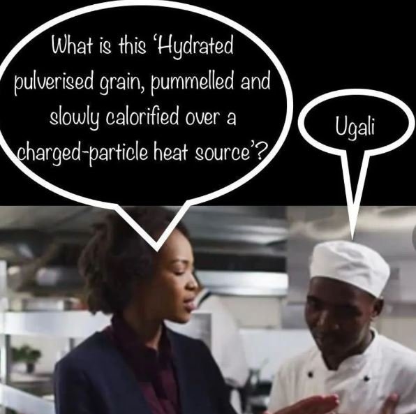 What ic thic 'hydrated pulverised grain pummelled and slowly calorified over a c