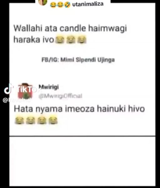 884 utanimaliza wallahi ata candle haimwagi haraka ivo fbigmiml sipendi ulinge f