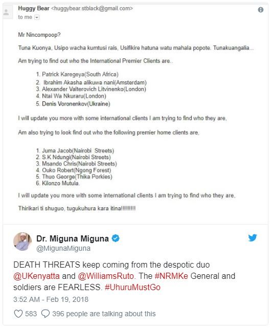 Huggy bear huggybear stblackgma com mr nincompoop? tuna kuonya, usipo wacha kumt