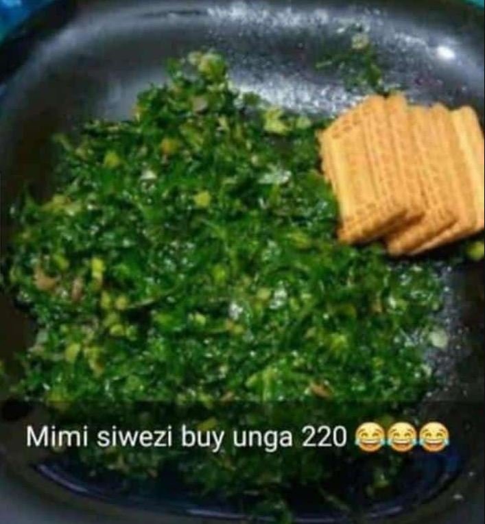 Mimi siwezi buy unga 220