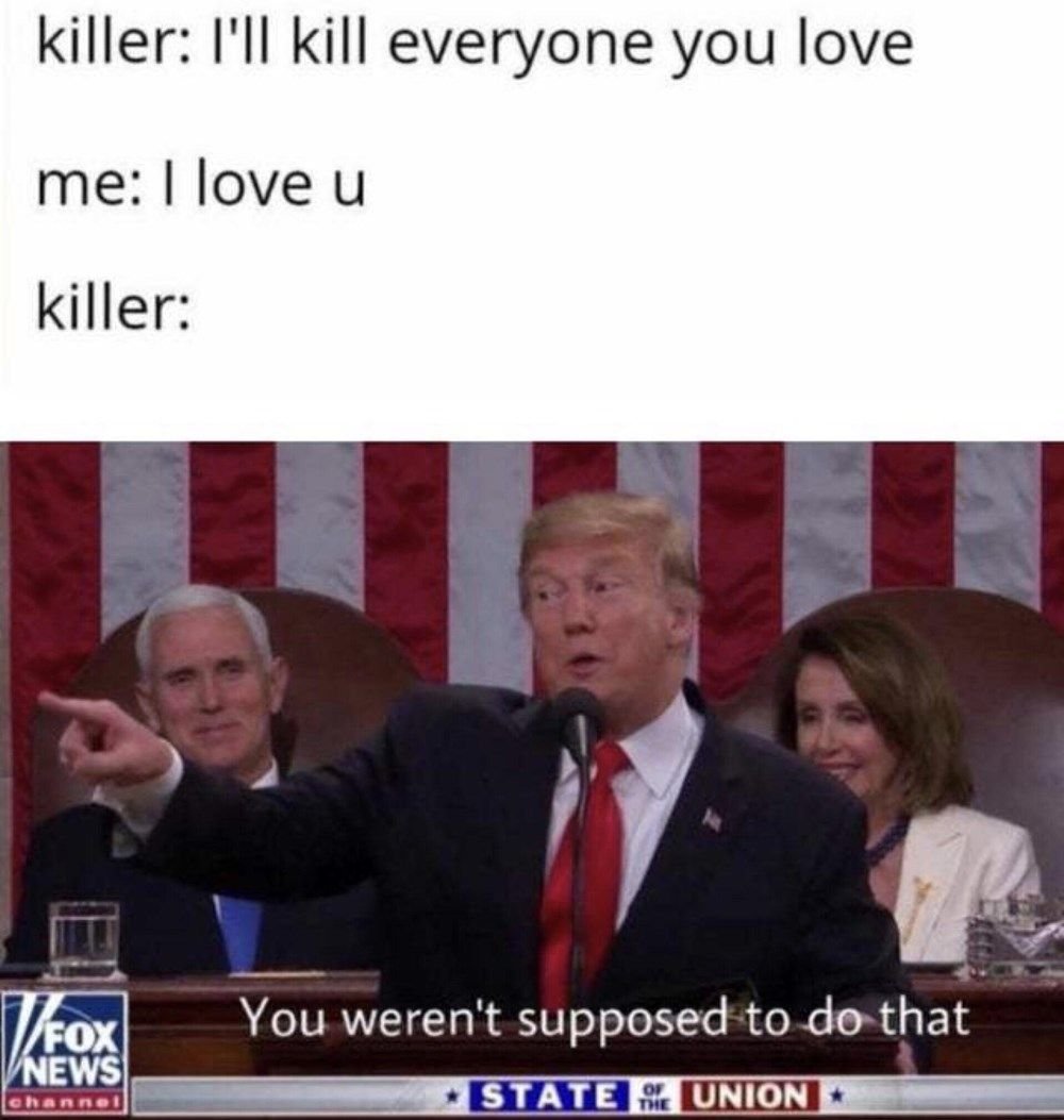 Killer i'il kill everyone you love me love u killer fox news you weren't suppose