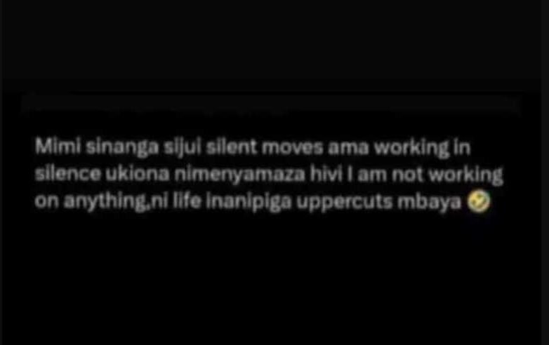 Miml sinanga sllul silont movos ama working in silence uklona nimenyamaza hivl l