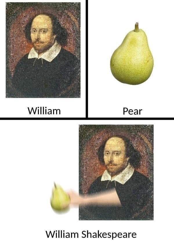 William pear william shakespeare