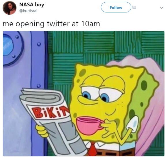 Nasa boy kurtisrai follow me opening twitter at 1oam biis