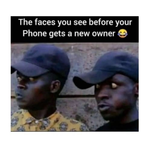 The faces you see before your phone gets a new owner