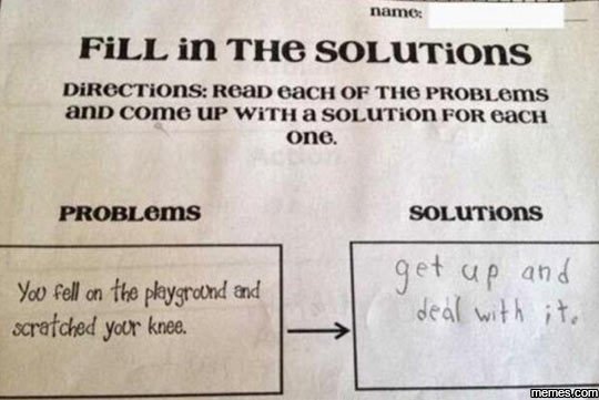 Naic fill in thc solutions dirgctions rgad gach of thg problems anp comc up with