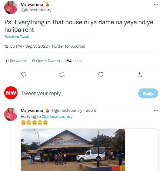 Ms_wairimu_ girlnextcountry ps. everything in that house ni ya dame na yeye ndiy