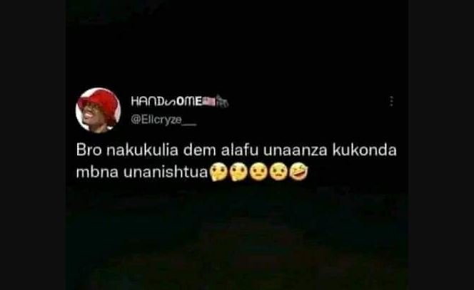 Handıome ellcryze bro nakukulia dem alafu unaanza kukonda mbna unanishtua