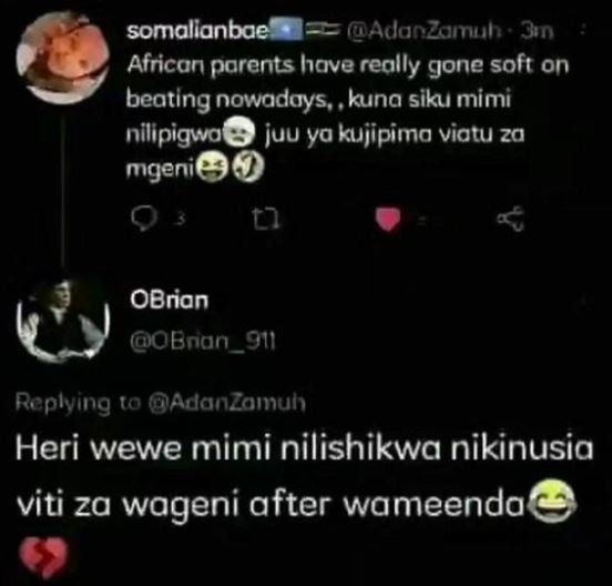 Somalianbae adaczamun oin africarı parents have really gone sofı on beating nowa