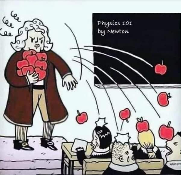 Physics 101 by newton s 'qa