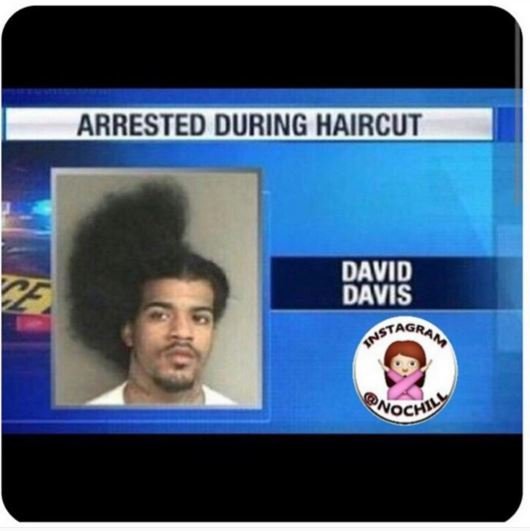 Arrested during haircut david davis stagraa 25 noch