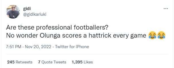 Gidi gidikariuki are these professional footballers? no wonder olunga scores a h