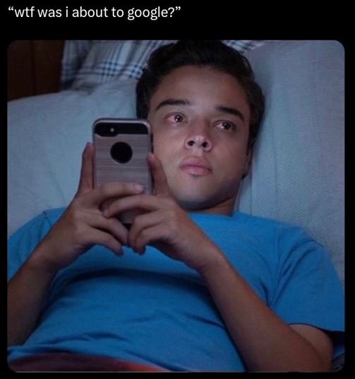 'wtfwas about to google?