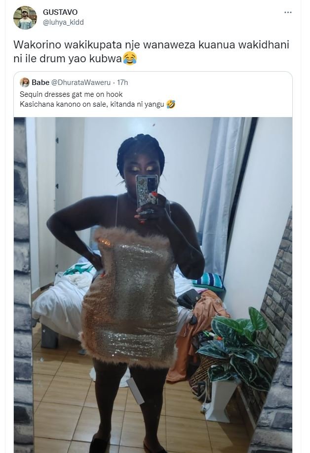 Gustavo luhya_kidd wakorino wakikupata nje wanaweza kuanua wakidhani ni ile drum