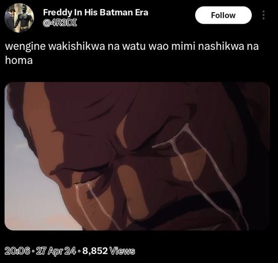 Freddy in his batman era arsdi follow wengine wakishikwa na watu wao mimi nashik