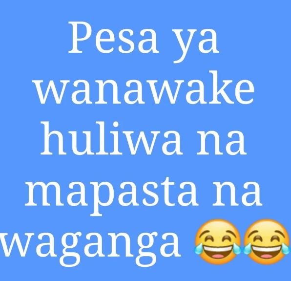 Pesa ya wanawake huliwa na mapasta na waganga