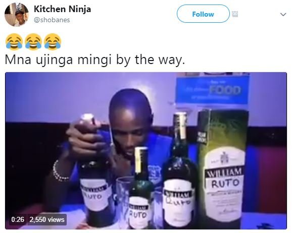 Kitchen ninja shobanes follow mna ujinga mingi by the way. 7ooo ruto ro furo 026