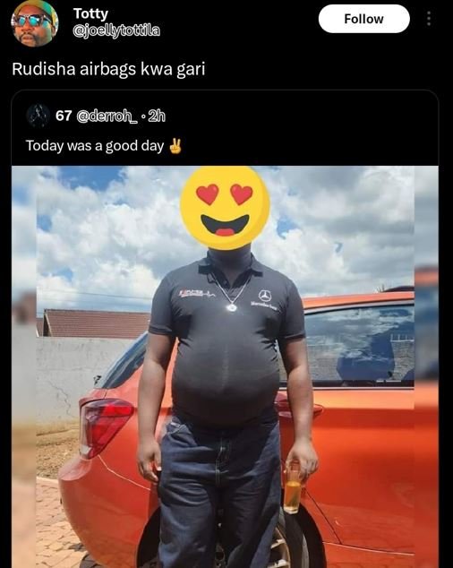 Totty joellycotula follow rudisha airbags kwa gari 67 dainioh 2h today was a goo