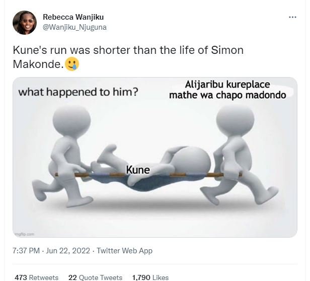 Rebecca wanjiku wanjiku_njuguna kune's run was shorter than the life of simon ma