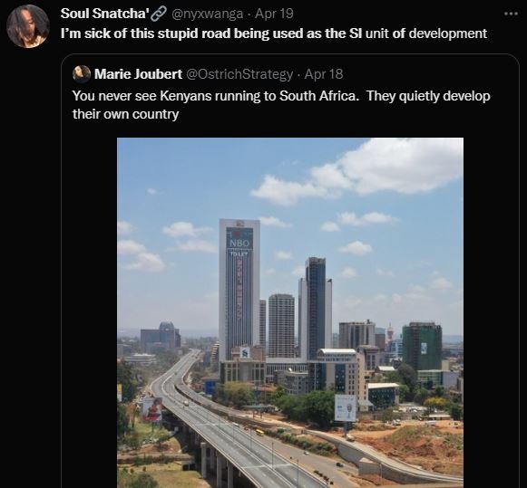 Soul snatcha' nyxwanga apr 19 fm sick of this stupid road being used as the sl u