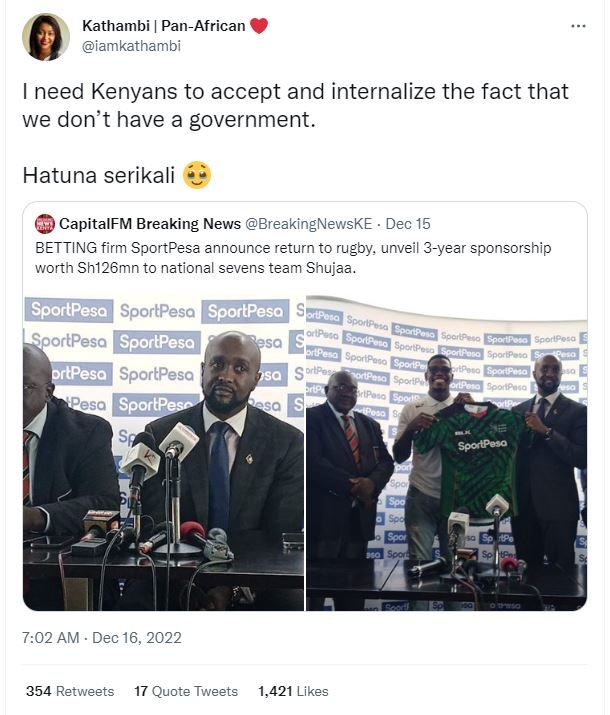 Kathambi panafrican iamkathambi need kenyans to accept and internalize the fact