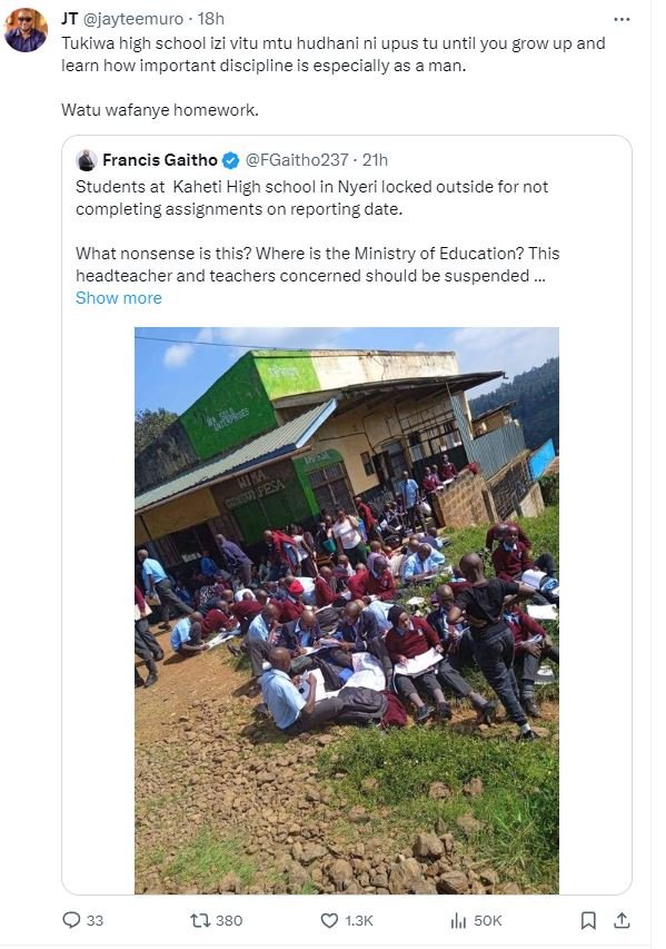 Jt jayteemuro 18h tukiwa high school izi vitu mtu hudhani ni upus tu until you g