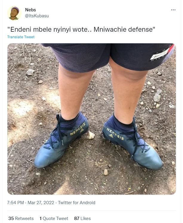 Nebs itskubasu endeni mbele nyinyi wote mniwachie defense translate tweer 7.54 p