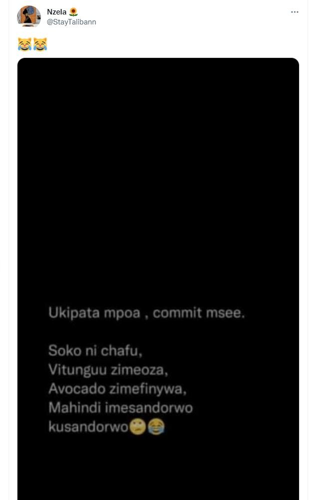 Nzela staytalibann 2 ukipata mpoa commit msee, soko ni chafu, vitunguu zimeoza ,