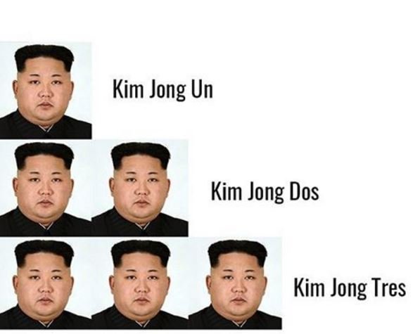 Kim jong un kim jong dos kim jong tres