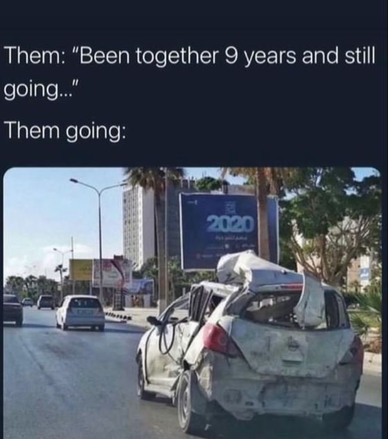 Them Been together 9 years and still going ' Them going