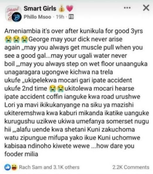 Smart girls phillo msoo 19h x ameniambia its over after kunikula for good 3yrs 0