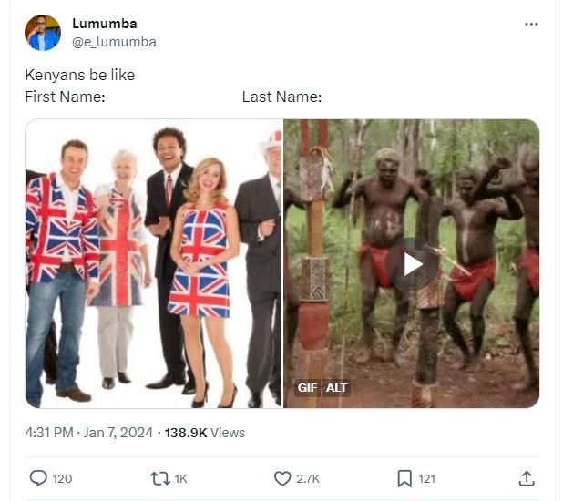 Lumumba e_lumumba kenyans be like first name last name gif alt 4.31 pm . jan 7,