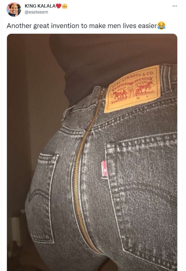 K!NG KALALA essteeem Another great invention to make men lives easier Trauss co.