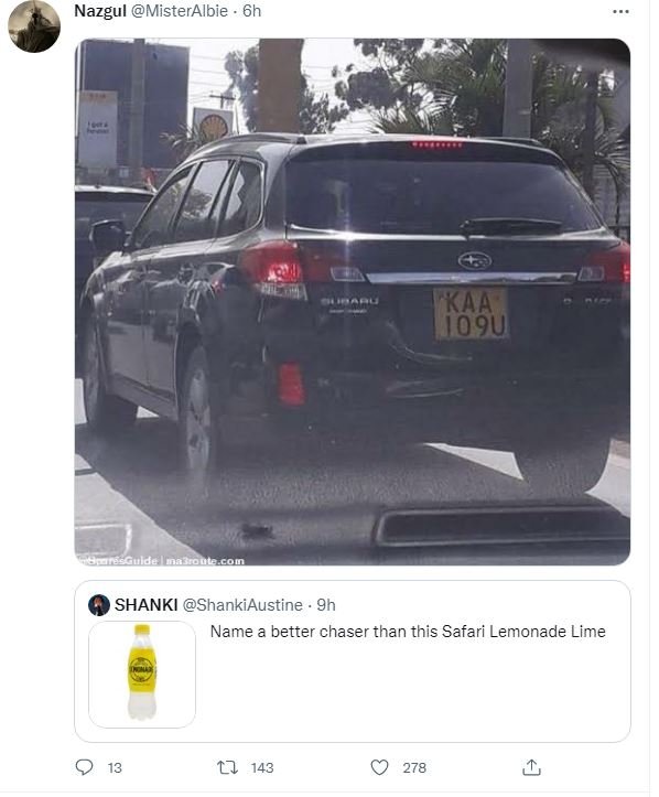 Nazgul MisterAlbie KNA Jo9U SHANKI ShankiAustine Name better chaser than this Sa