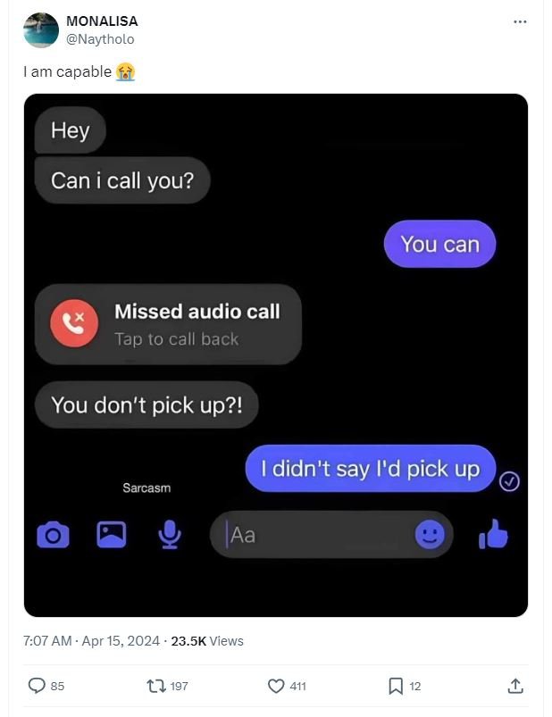 Monalisa naytholo am capable can i call you? you can missed audio call tap to ca