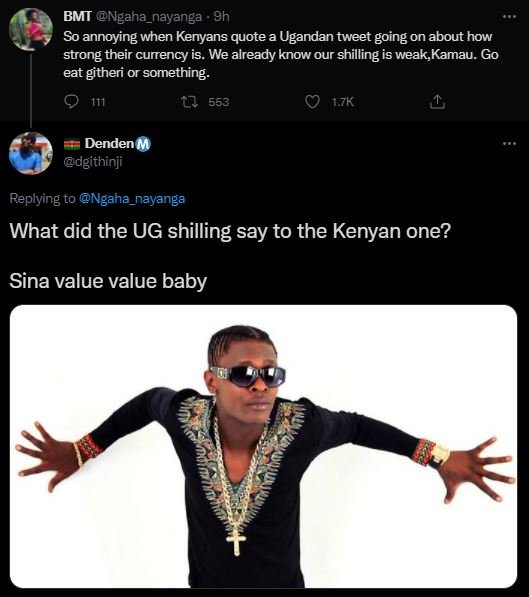 BMT Ngaha_nayanga So annoying when Kenyans quote a Ugandan tweet going on about