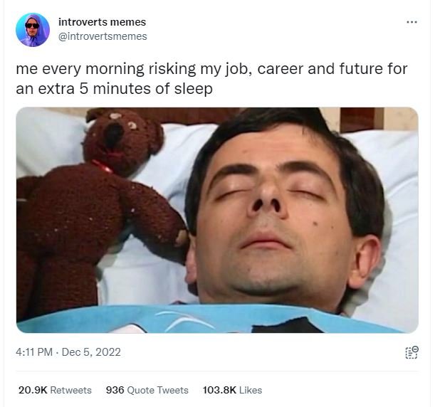 Introverts memes introvertsmemes me every morning risking my job, career and fut