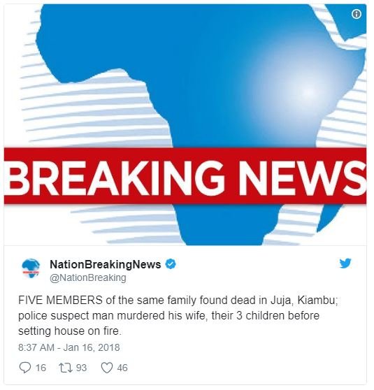 Breaking news nationbreakingnews nationbreaking five members of the same family