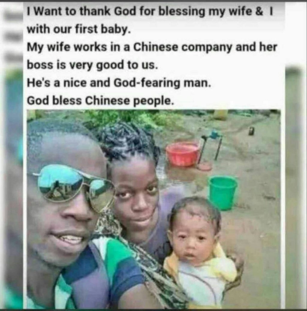 1want to thank god for blessing my wife 1 with our first baby. my wife works in