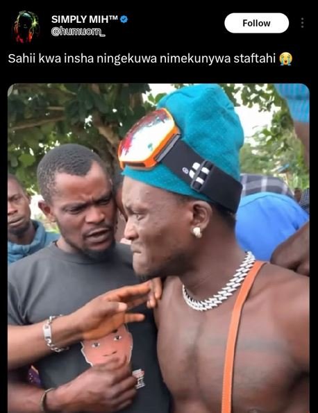 Simply mihtm huruomn_ follow sahii kwa insha ningekuwa nimekunywa staftahi