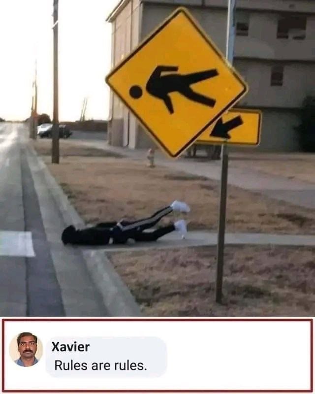 Xavier rules are rules.