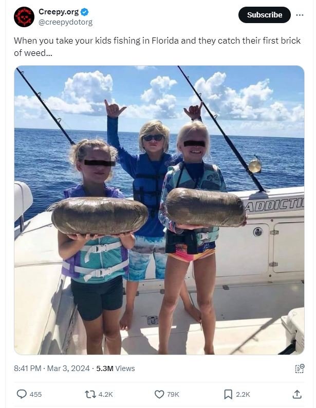 Creepy.org creepydotorg subscribe when you take your kids fishing in florida and