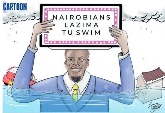 Cartoon nairo bian s lazima tu swim
