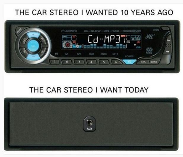 The car stereo wanted 10 years ago vacdero o aon dmp3 ae gro 2l the car stereo w