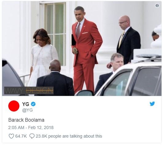 Yg yg barack boolama 205 am feb 12, 64.7k 23 8k people are talking about this