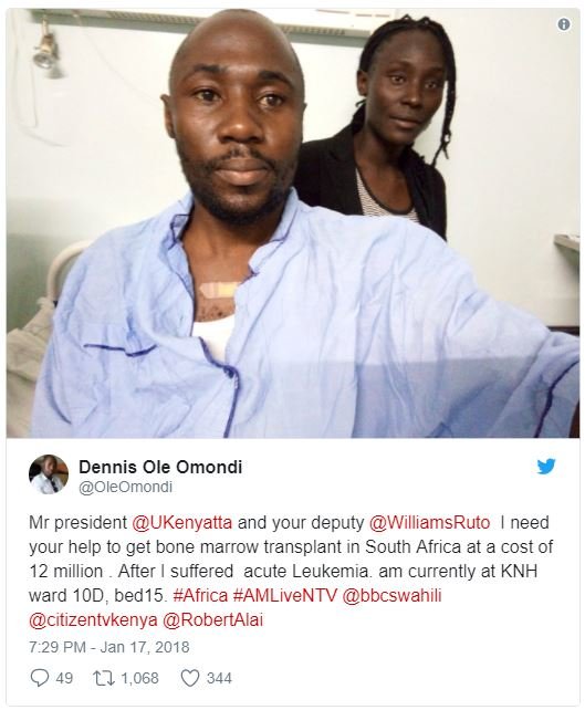 Dennis ole omondi oleomondi mr president ukenyatta and your deputy williamsruto