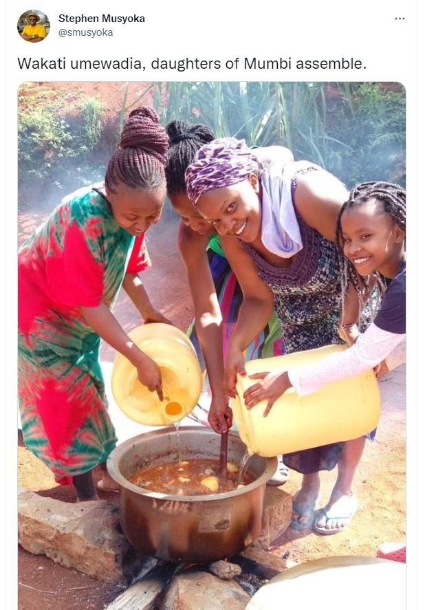 Stephen musyoka smusyoka wakati umewadia, daughters of mumbi assemble