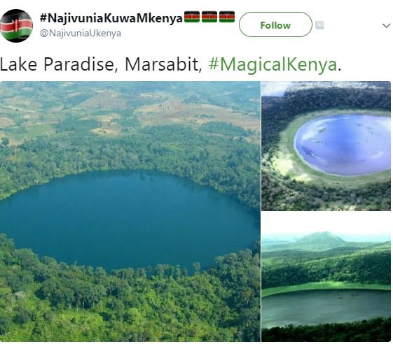 Najivuniakuwamkenya najivuniaukenya follow lake paradise marsabit magicalkenya.
